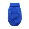 Dog Cable Knit 100% Cotton Sweater